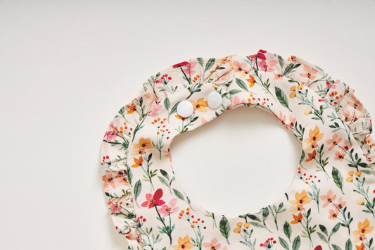 Baby Bibs in Harvest Blooms
